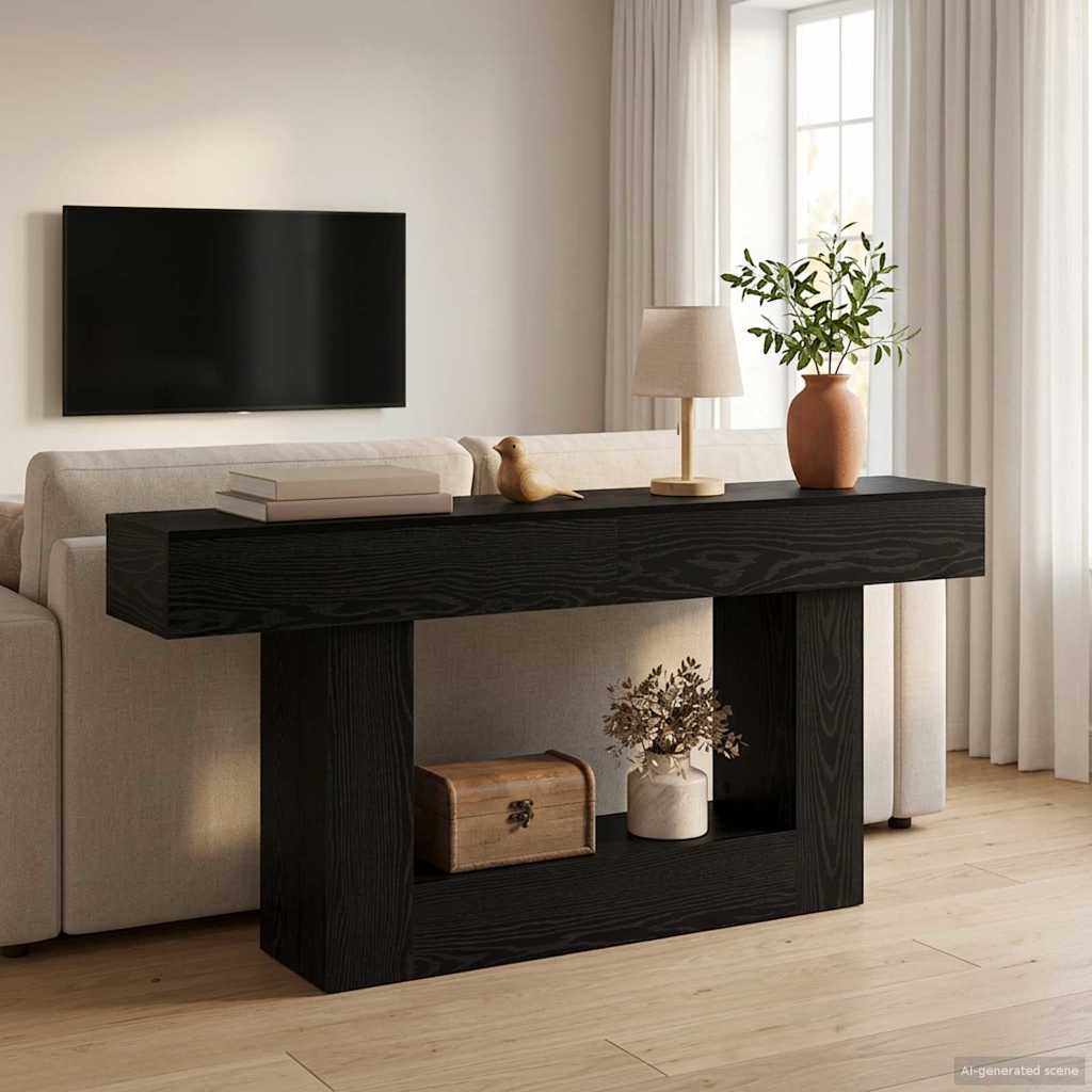 Black Oak 160 x 30 x 74 cm