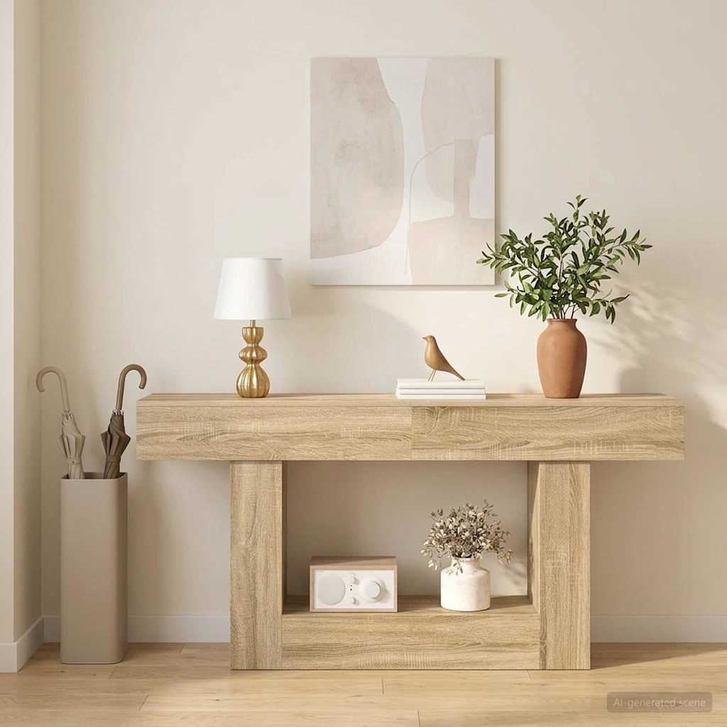 Sonoma Oak 160 x 30 x 74 cm
