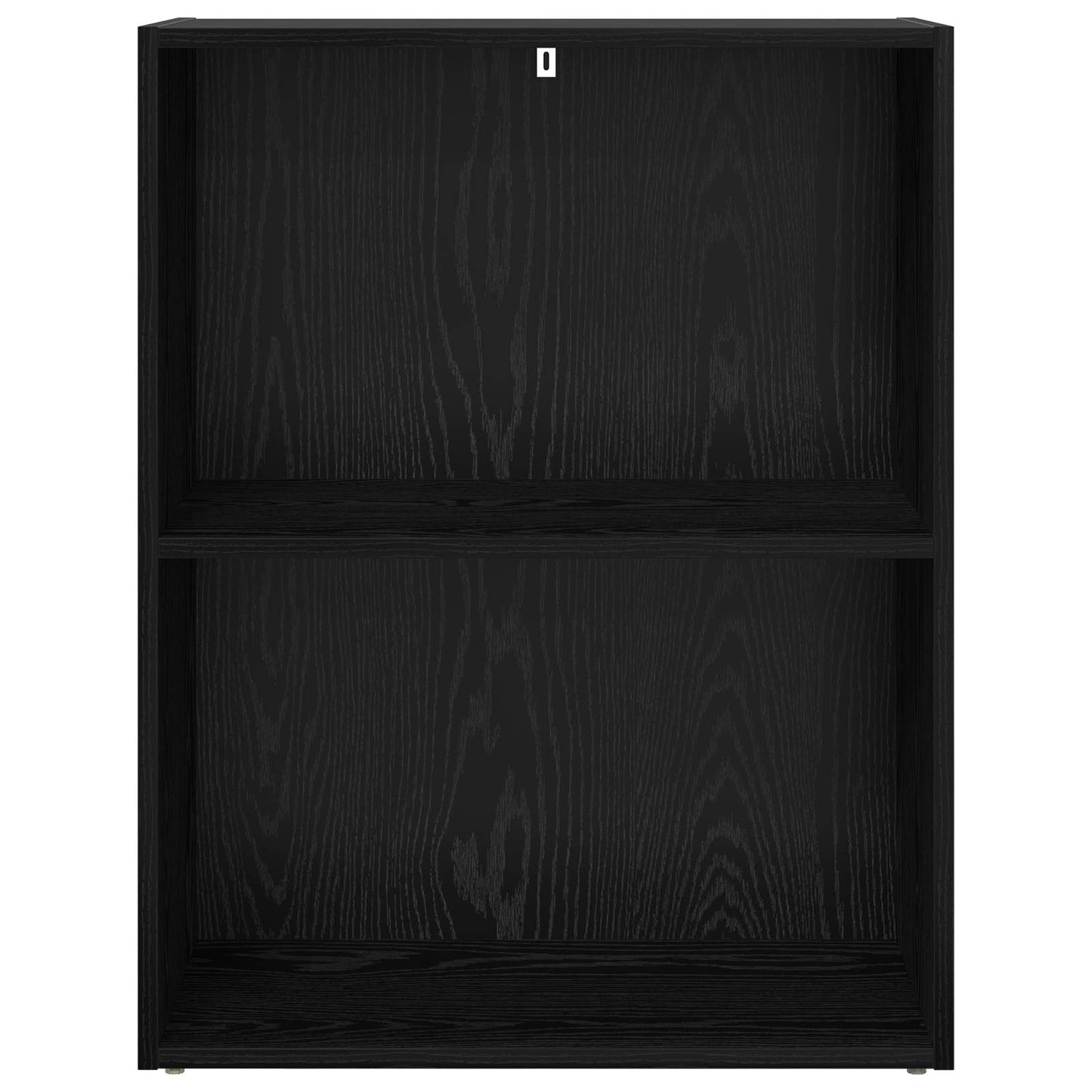 Bookshelf 60 x 30 x 76.5 cm Engineered Wood Black Oak