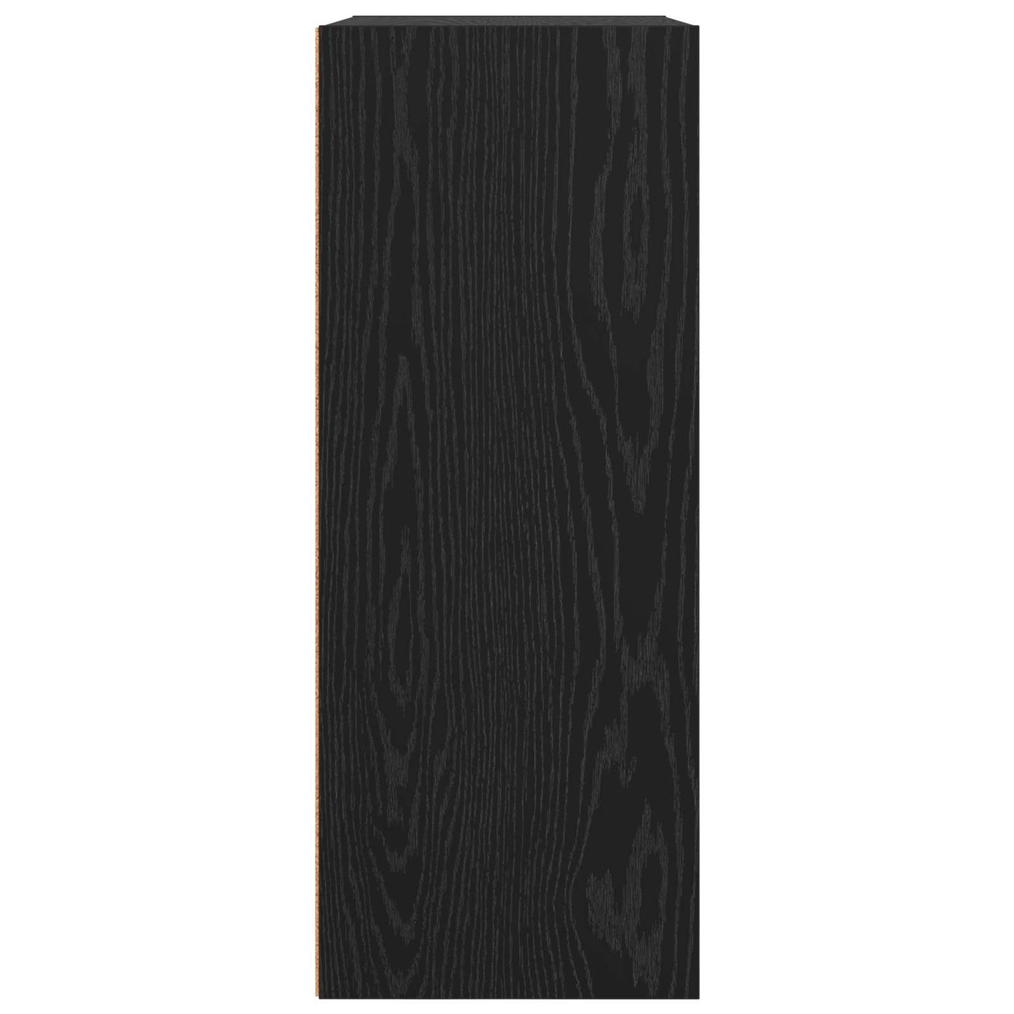 Bookshelf 60 x 30 x 76.5 cm Engineered Wood Black Oak