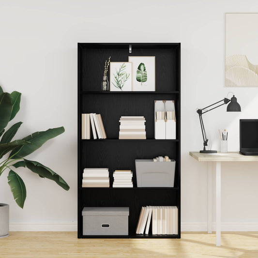 Freestanding Bookshelf 80 x 30 x 152 cm Engineered Wood