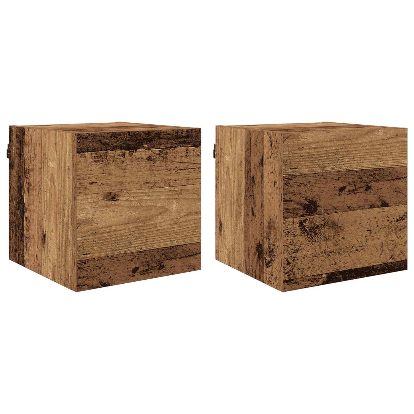 Wall Mounted TV Cabinet Wall-mounted Old Wood 30.5 x 30 x 30 cm