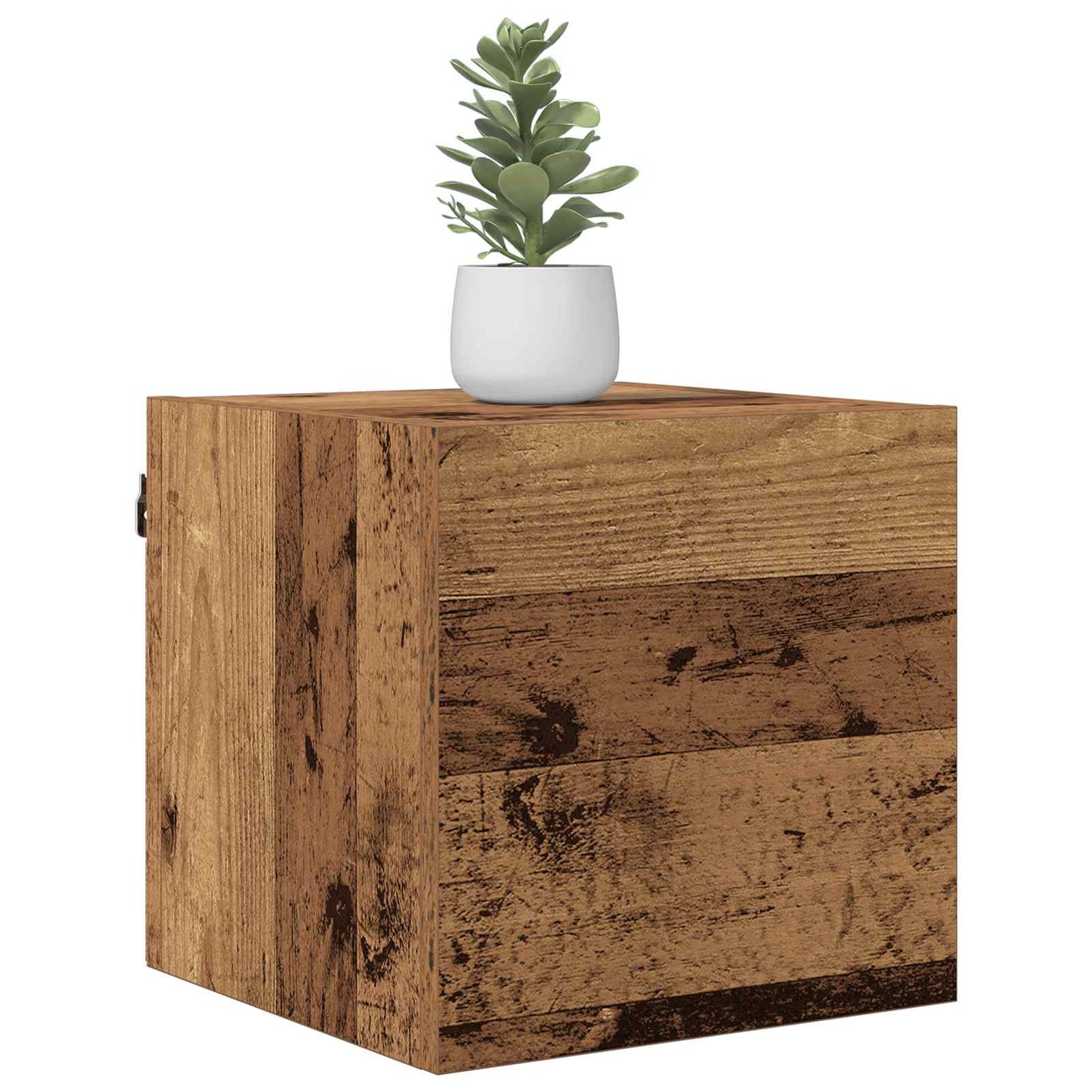 Wall Mounted TV Cabinet Wall-mounted Old Wood 30.5 x 30 x 30 cm