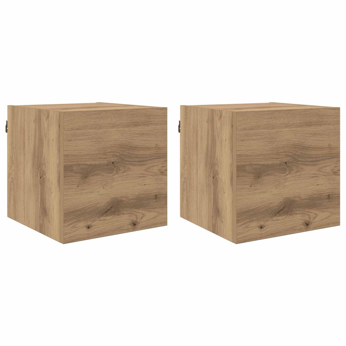 Wall Mounted TV Cabinet Artisan Oak 30.5 x 30 x 30 cm