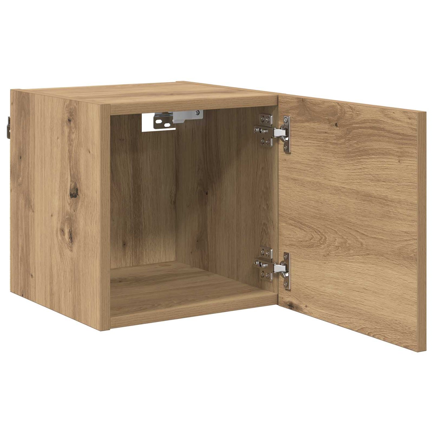 Wall Mounted TV Cabinet Artisan Oak 30.5 x 30 x 30 cm