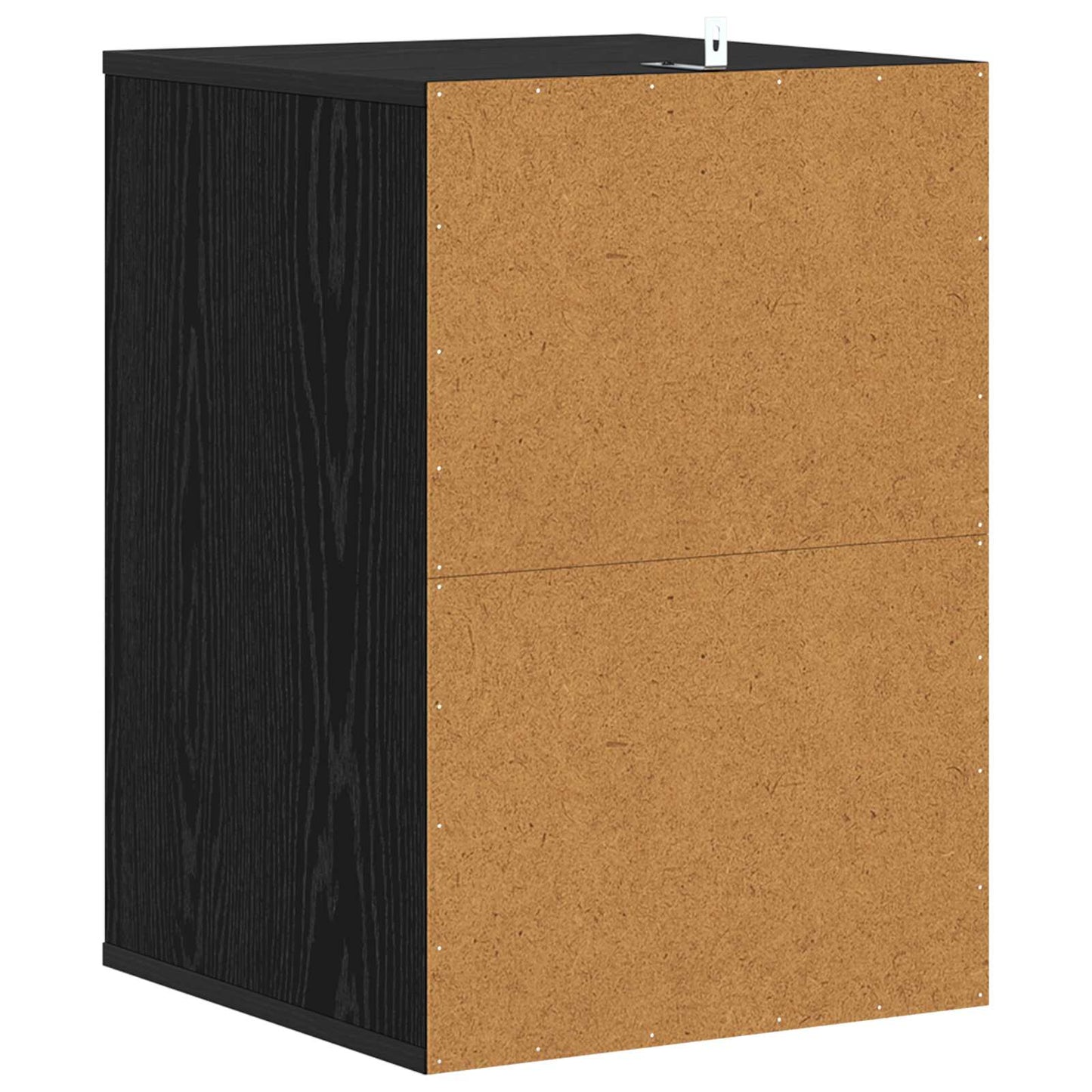 Drawer Cabinet 3-Drawer Black Oak 41 x 40 x 58 cm