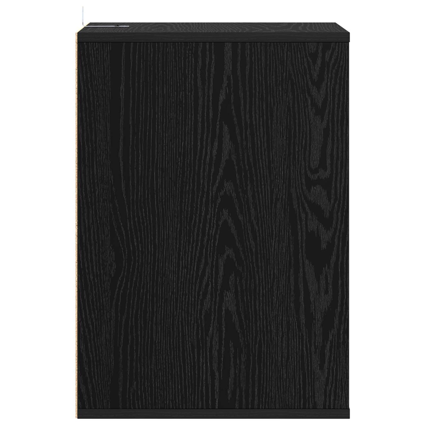Drawer Cabinet Black Oak 41 x 40 x 58 cm Engineered Wood