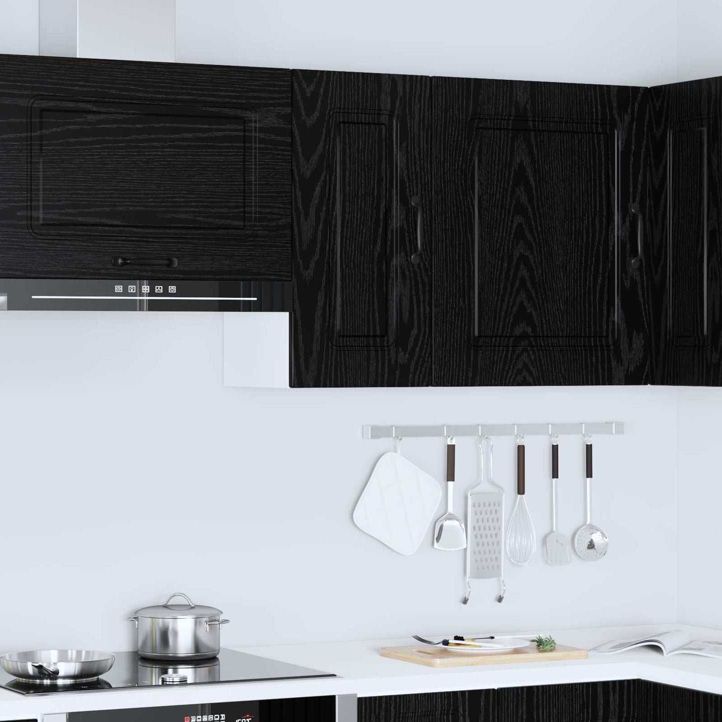 Dishwasher Panel Kalmar Black Oak 30 x 31 x 60 cm