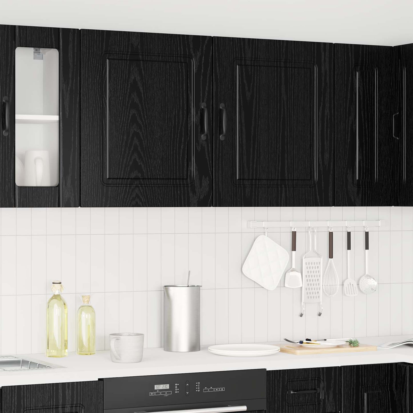 Dishwasher Panel Kalmar Black Oak 50 x 31 x 60 cm