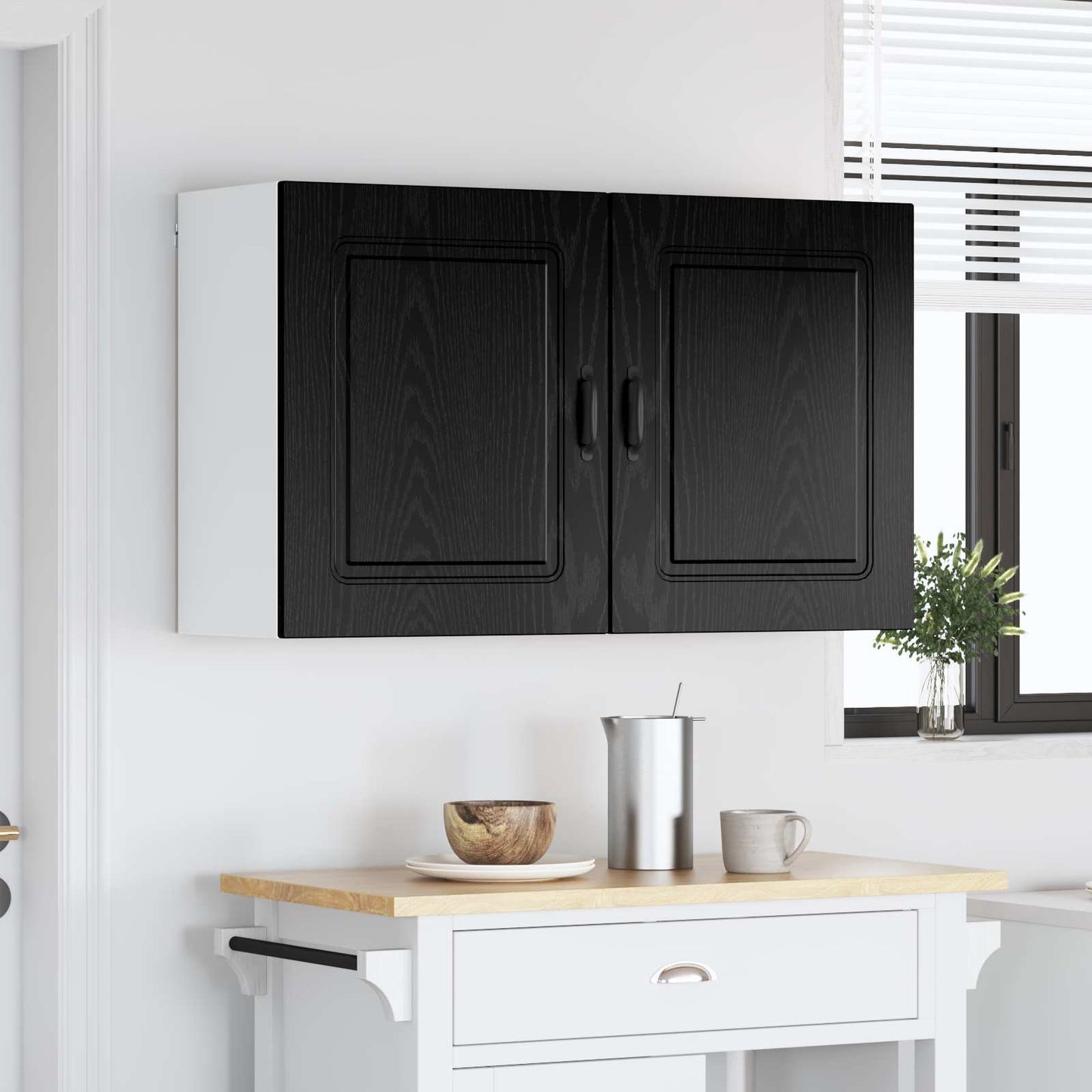 Dishwasher Panel Kalmar 2 pcs Black Oak 50 x 31 x 60 cm