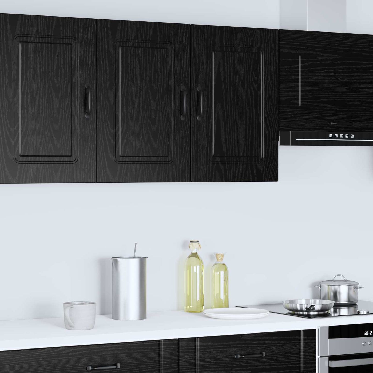 Dishwasher Panel Kalmar Black Oak 80 x 31 x 60 cm