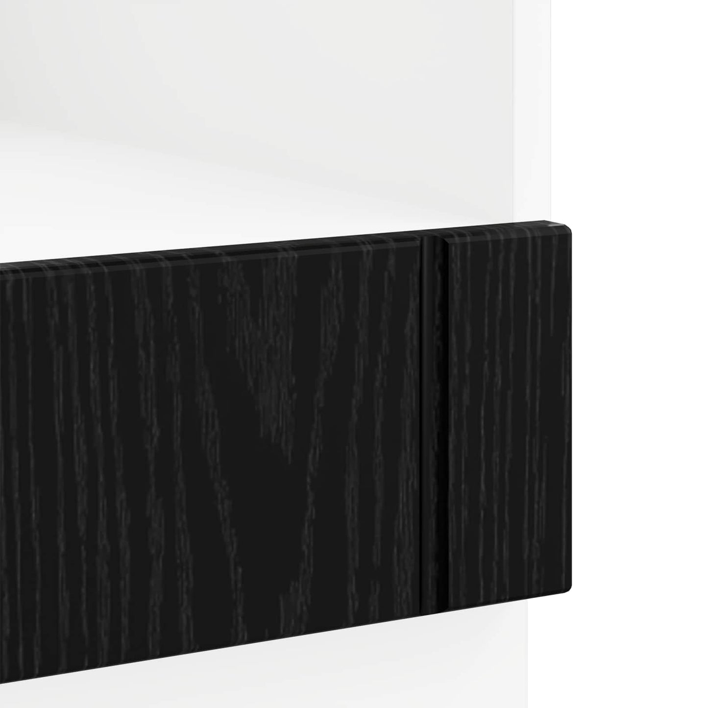 Oven Cabinet LUCCA Black Oak 60 x 46 x 81.5 cm Engineered Wood