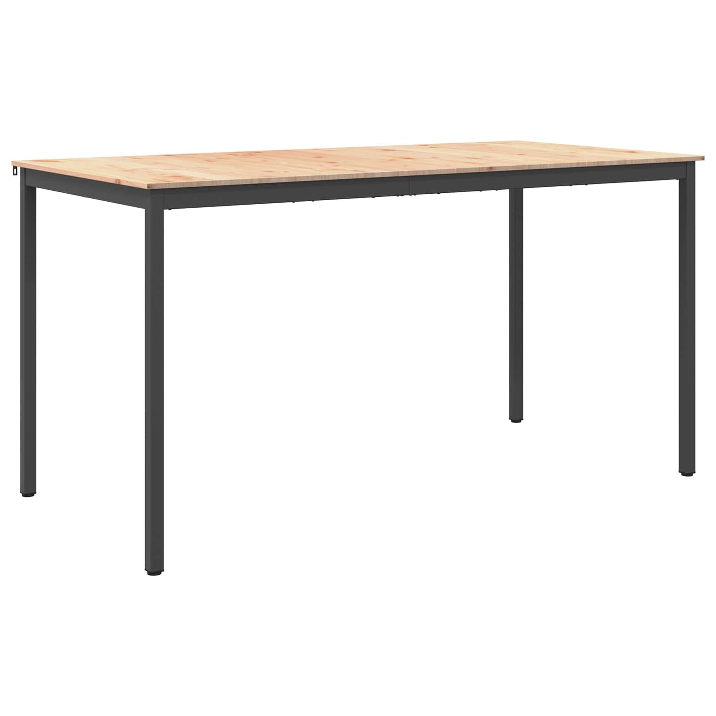 Bar Table Natural 200 x 100 x 105 cm Solid Pine Wood