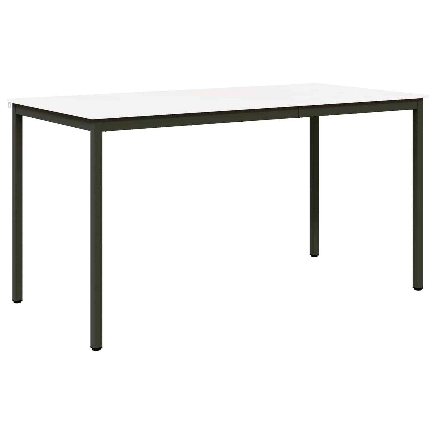 Bar Table White 200 x 100 x 105 cm Solid Pine Wood