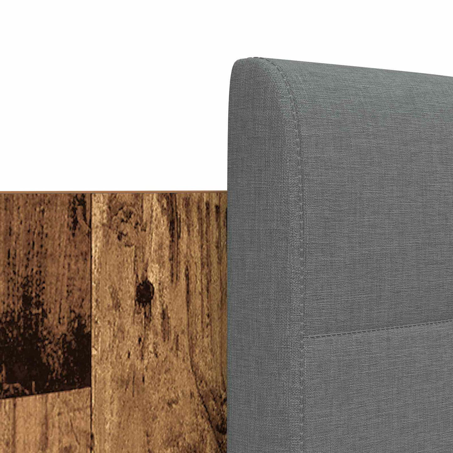 Bed Frame with Headboard Old Wood 160 x 200 cm Engineered Wood