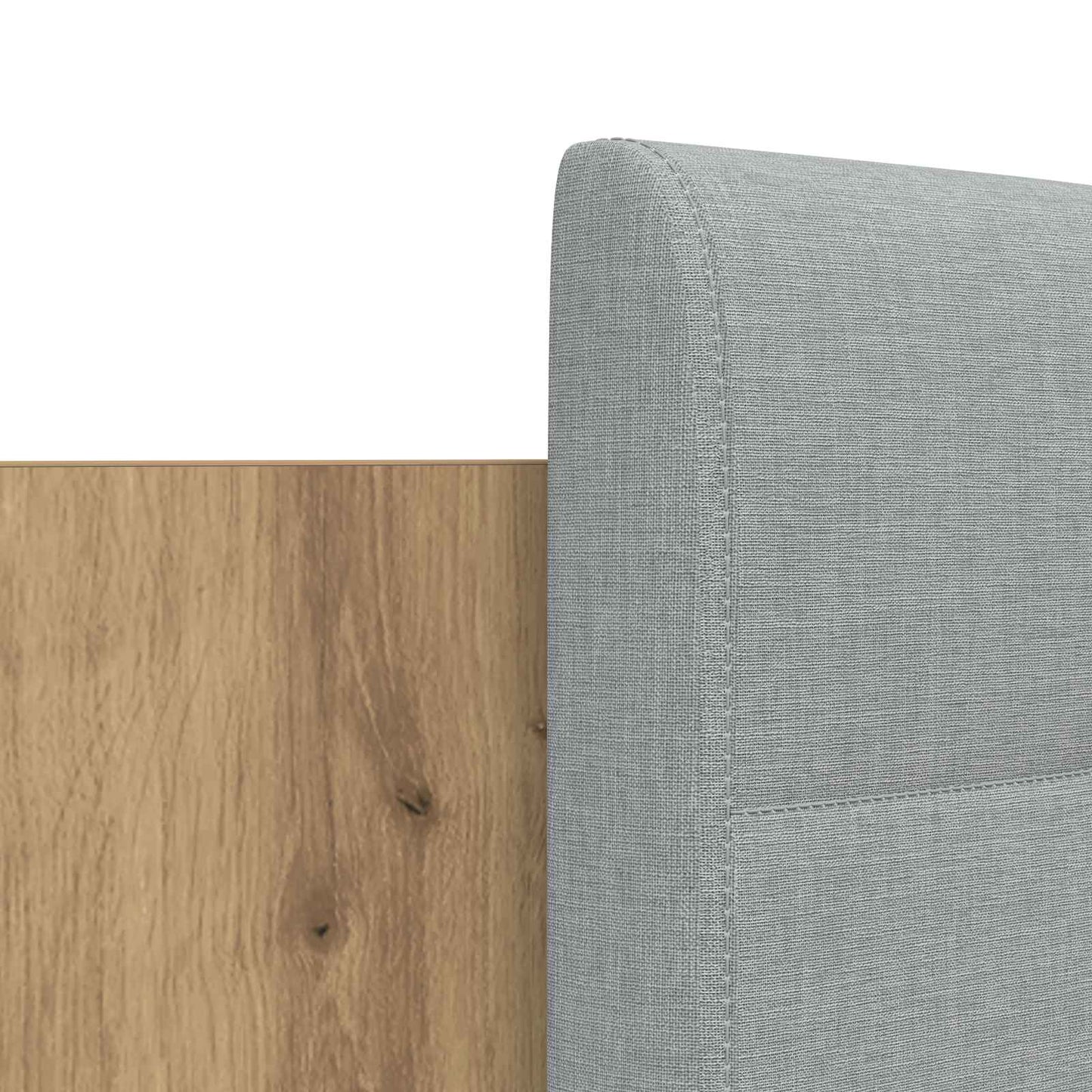 Bed Frame with Headboard with Storage Artisan Oak 160 x 200 cm