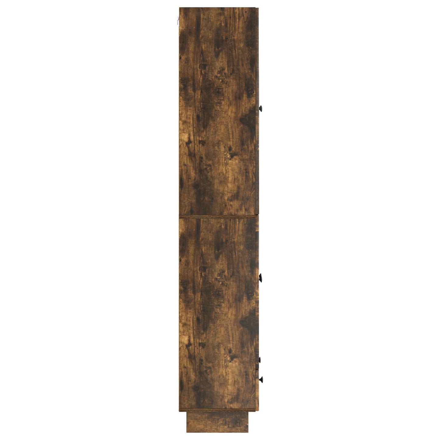Cabinet Set 2 pcs Smoked Oak 66 x 34.5 x 95 cm Engineered Wood