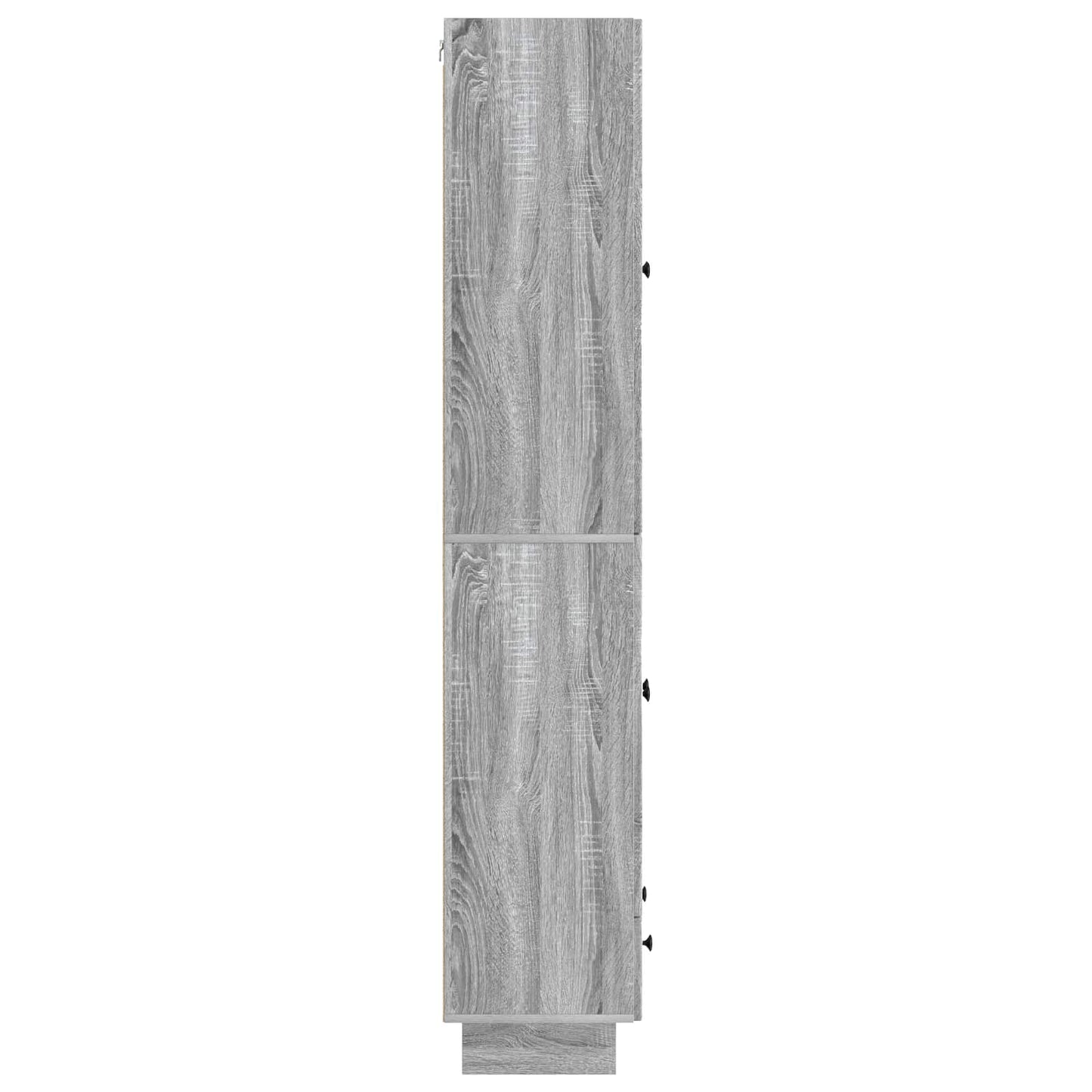 Cabinet Set 2 pcs Grey Sonoma Engineered Wood