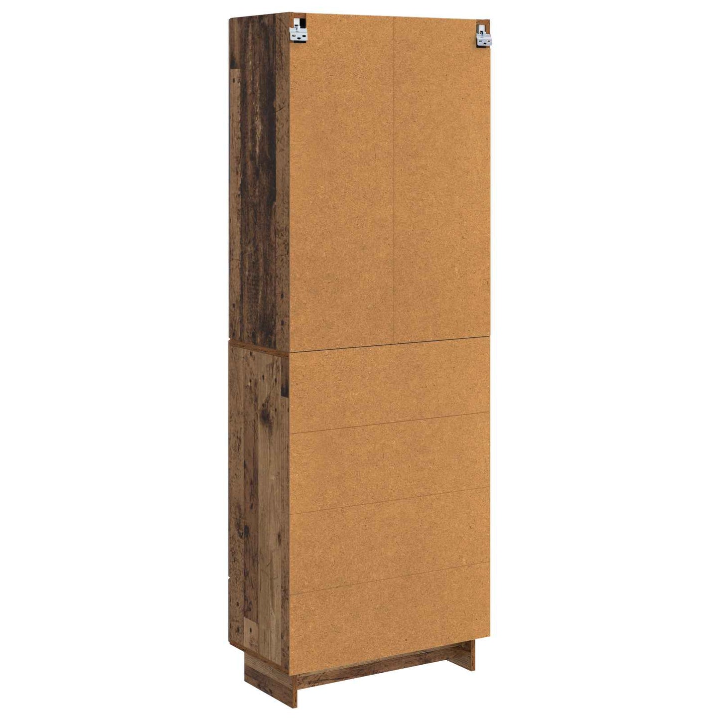 Cabinet Set 2 pcs Old Wood 66 x 34.5 x 95 cm Engineered Wood