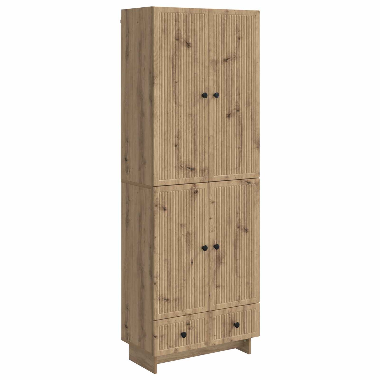 Cabinet Set 2 pcs Artisan Oak Engineered Wood