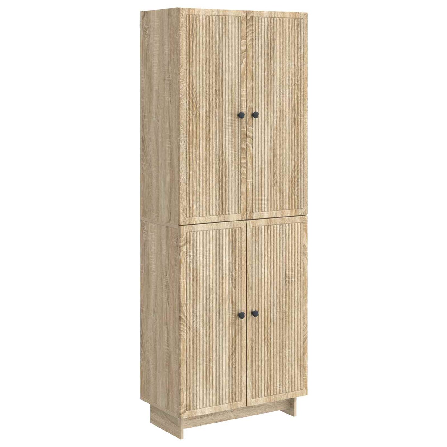 Cabinet Set 2 pcs Sonoma Oak 66 x 34.5 x 90 cm Engineered Wood