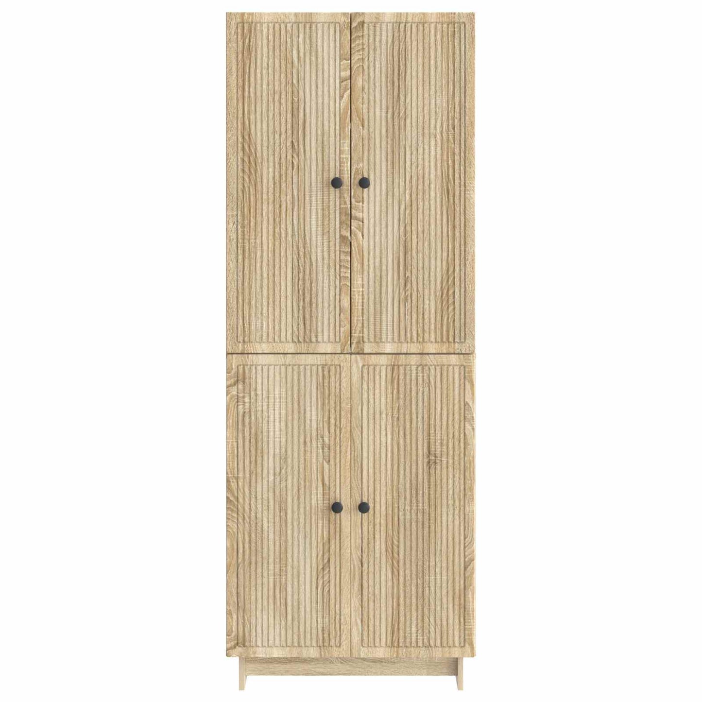 Cabinet Set 2 pcs Sonoma Oak Engineered Wood
