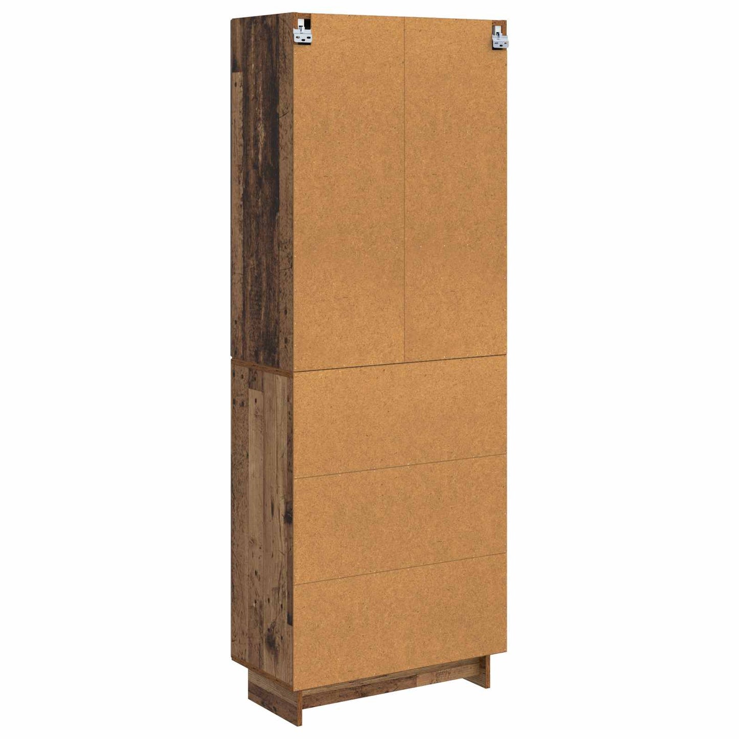 Cabinet Set 2 pcs Old Wood 66 x 34.5 x 90 cm Engineered Wood