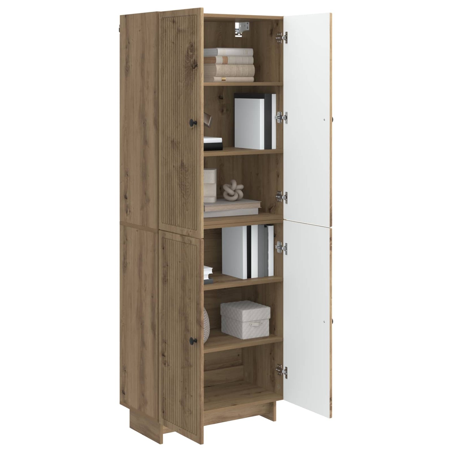 Cabinet Set 2 pcs Artisan Oak Engineered Wood