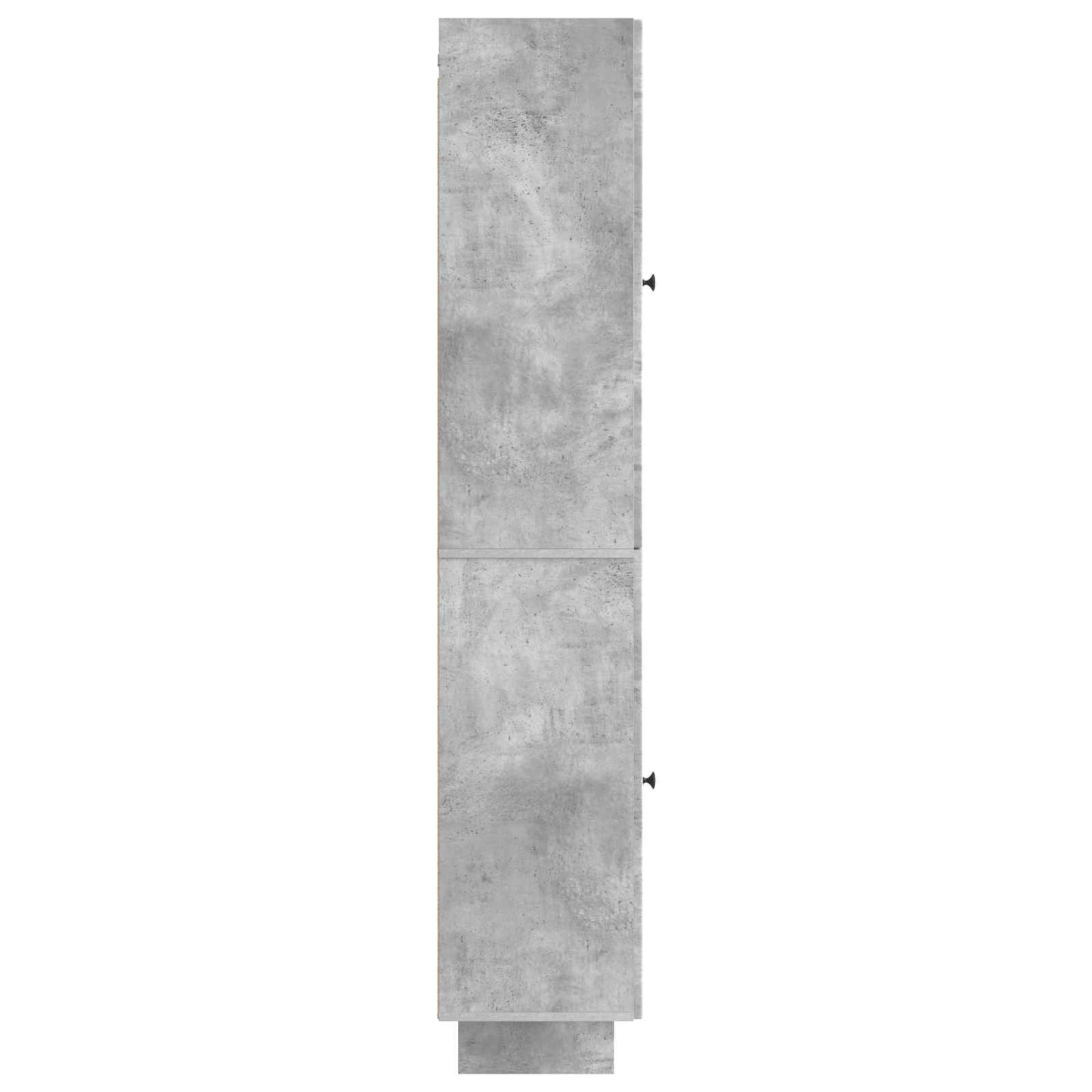 Cabinet Set 2 pcs Concrete Grey 34.5 x 33 x 90 cm