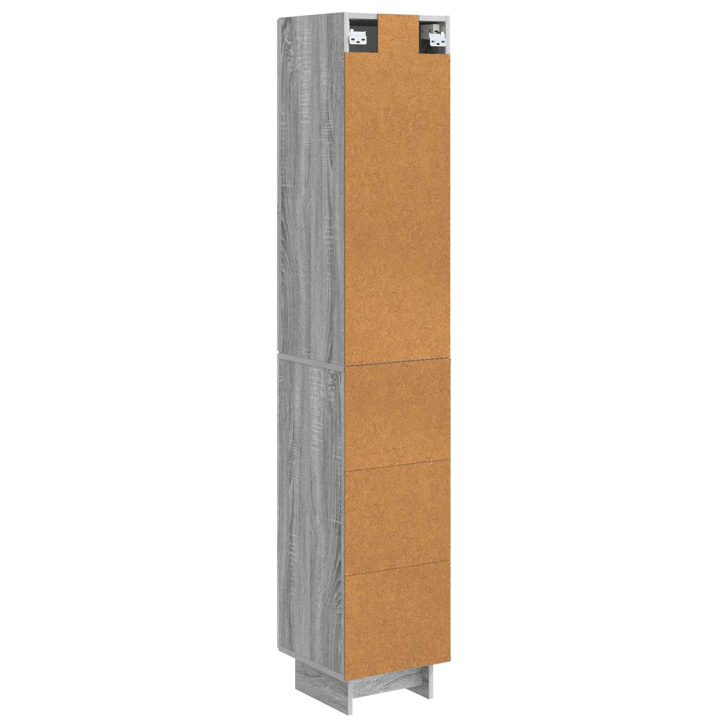 Cabinet Set 2 pcs Grey Sonoma 34.5 x 33 x 90 cm Engineered Wood