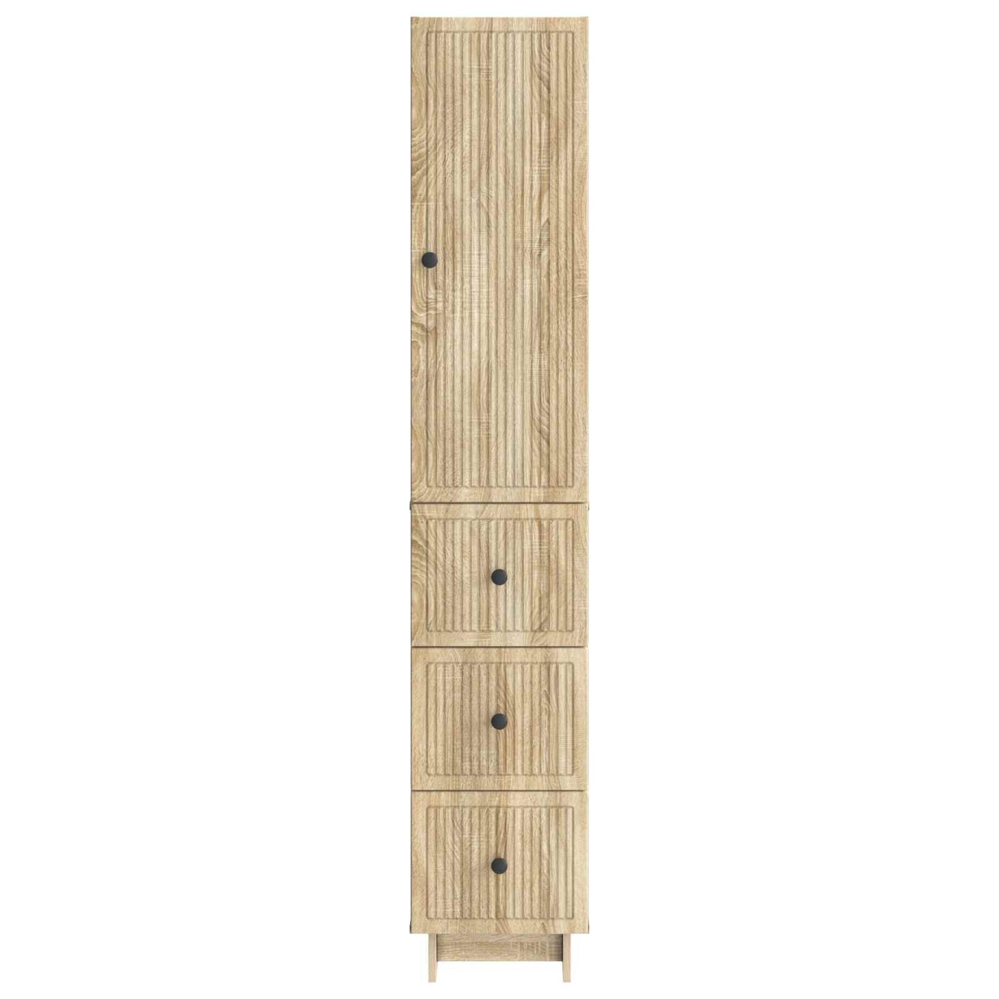 Cabinet Set 2 pcs Engineered Wood