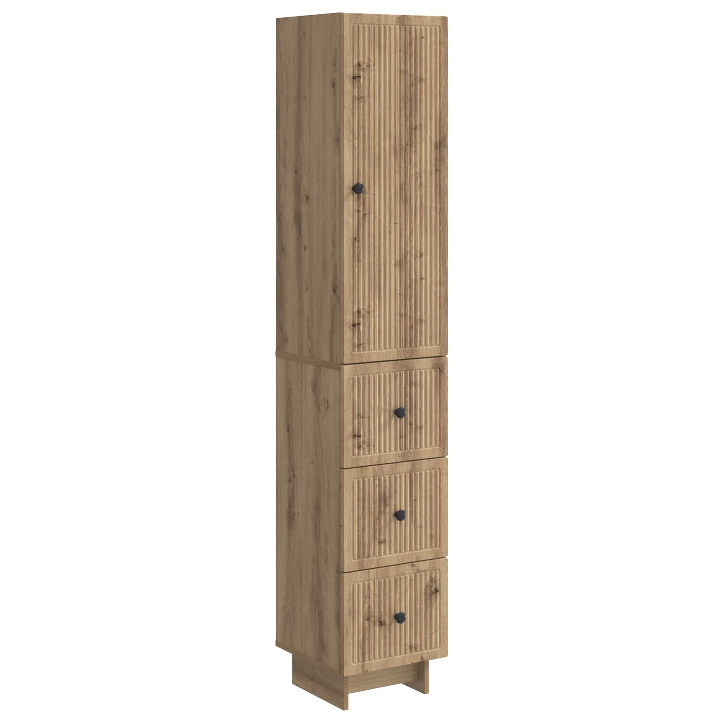 Cabinet Set 2 pcs 33 x 34.5 x 90 cm Engineered Wood