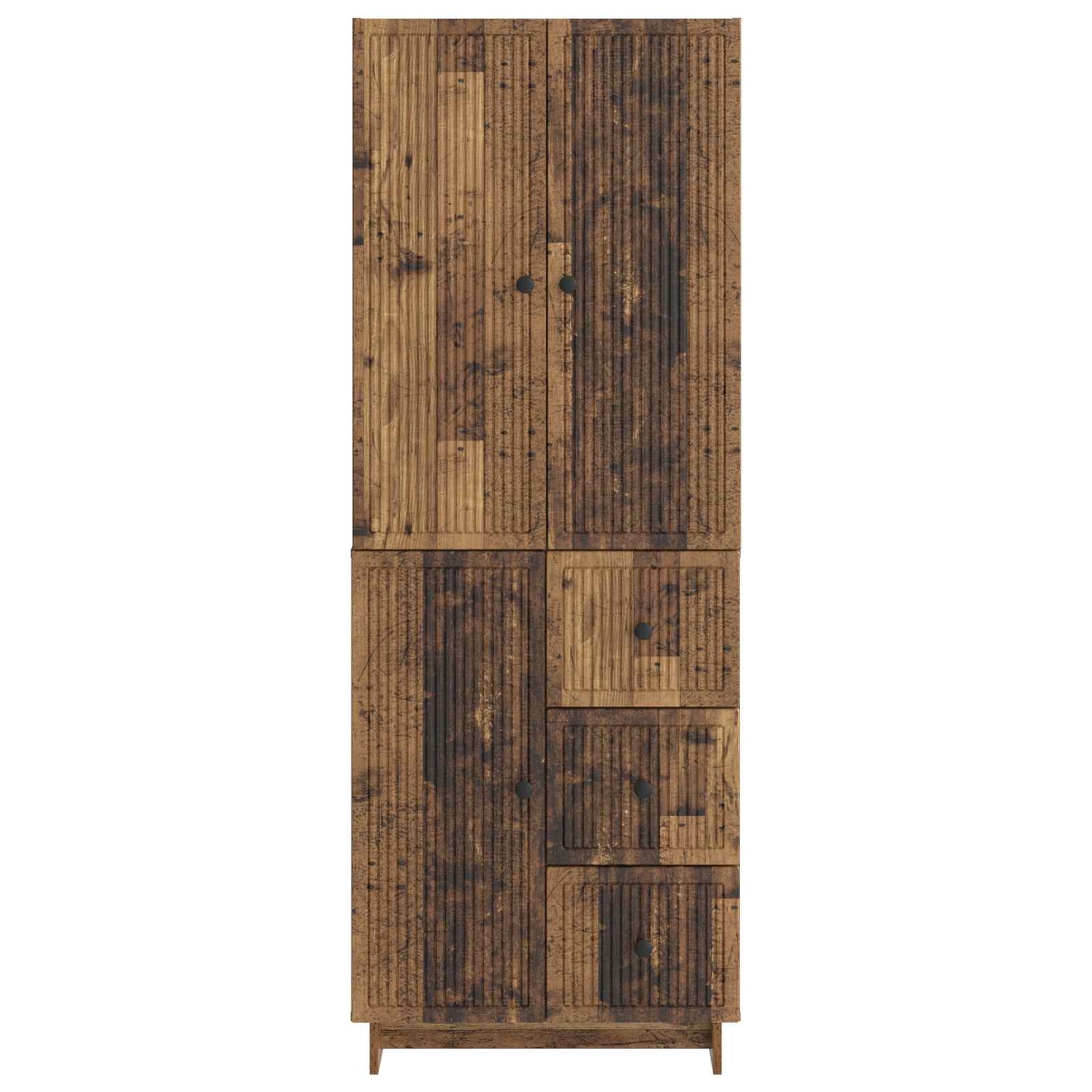 Cabinet Set 2 pcs 66 x 34.5 x 90 cm Engineered Wood