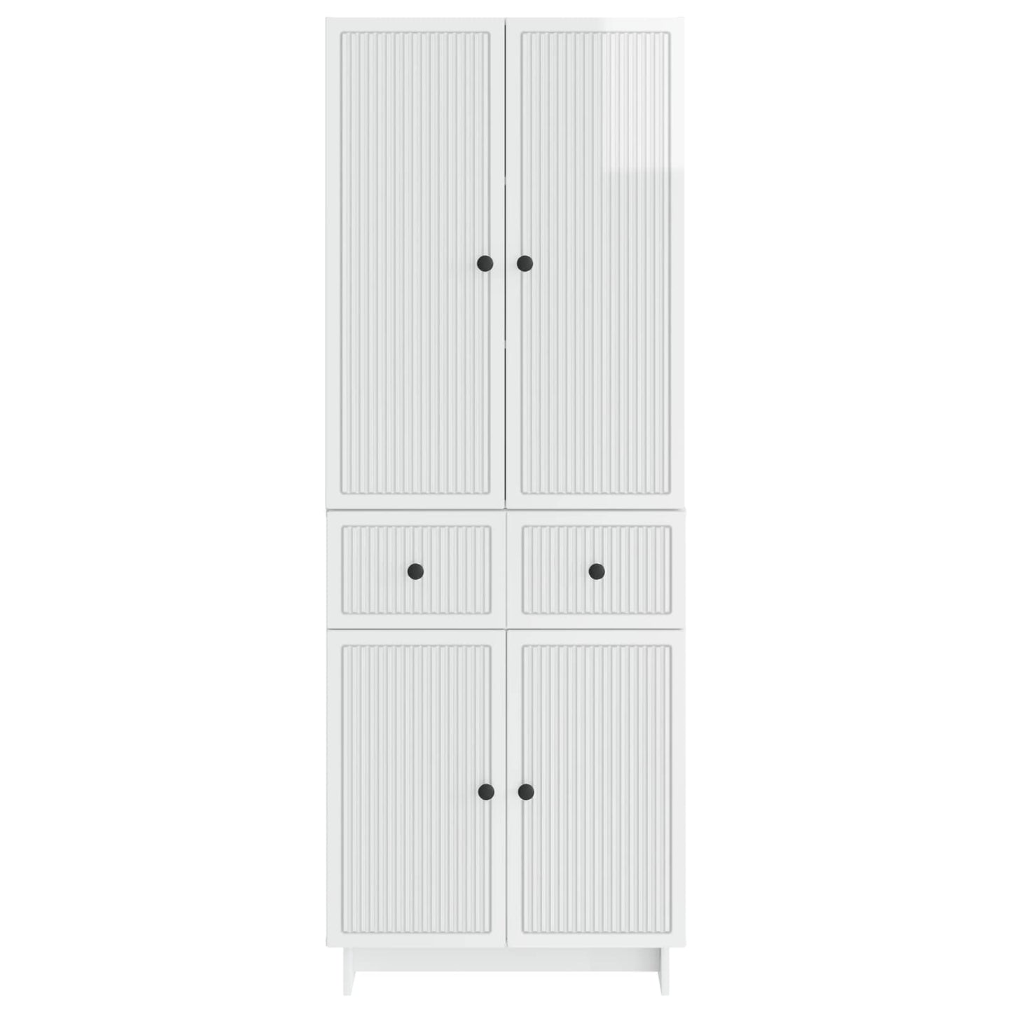 Cabinet Set 2 pcs 66 x 34.5 x 90 cm Engineered Wood
