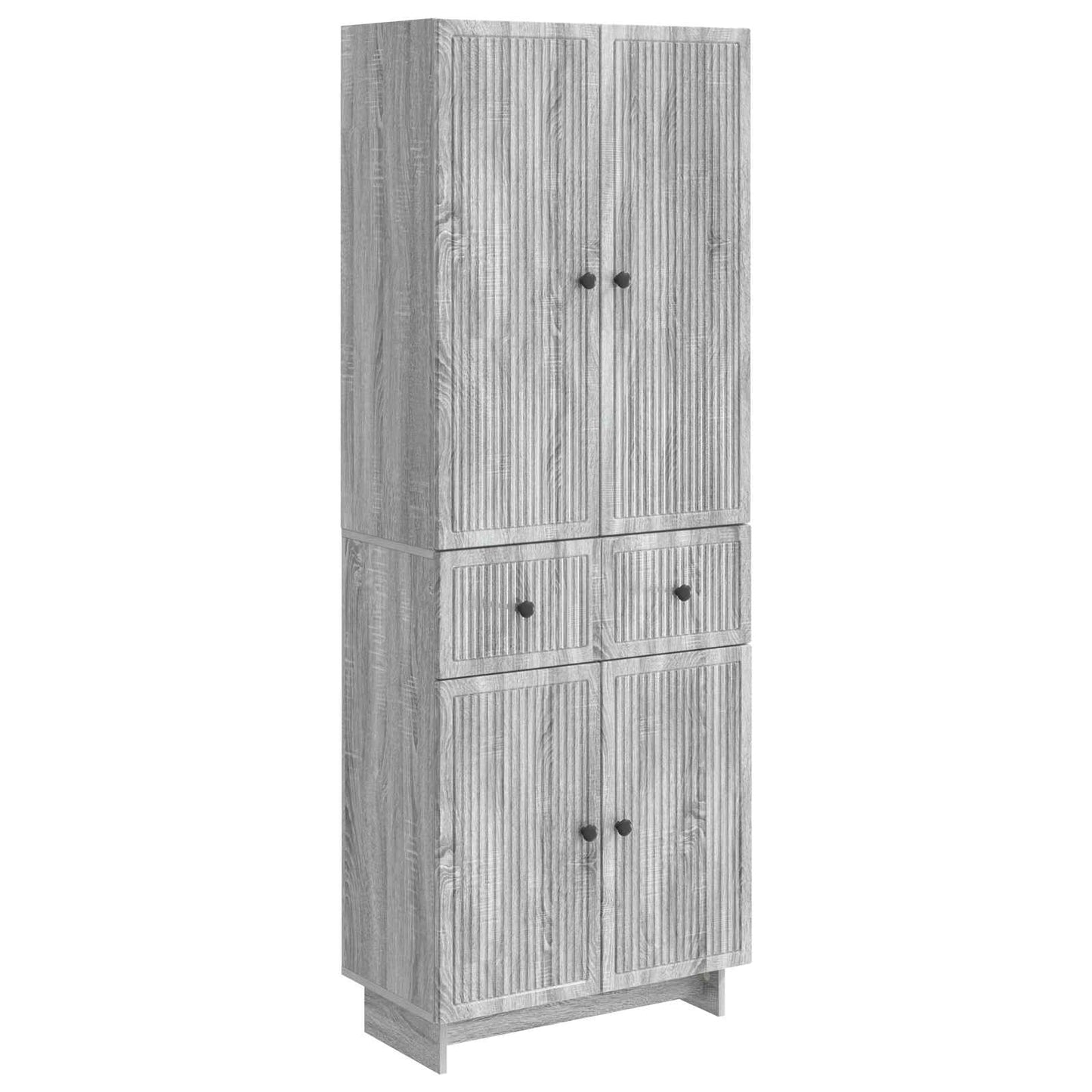Cabinet Set 2 pcs 66 x 34.5 x 90 cm Engineered Wood