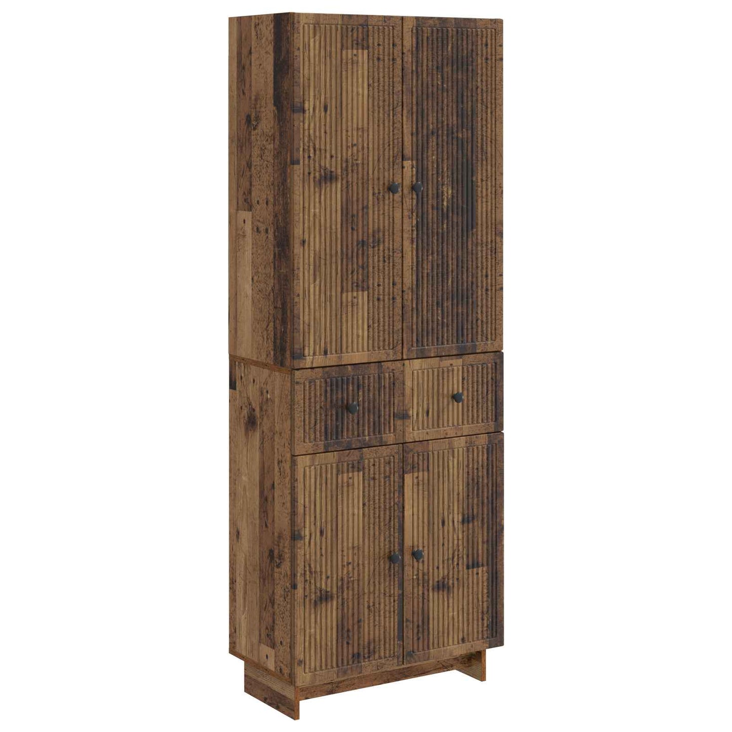 Cabinet Set 2 pcs 66 x 34.5 x 90 cm Engineered Wood