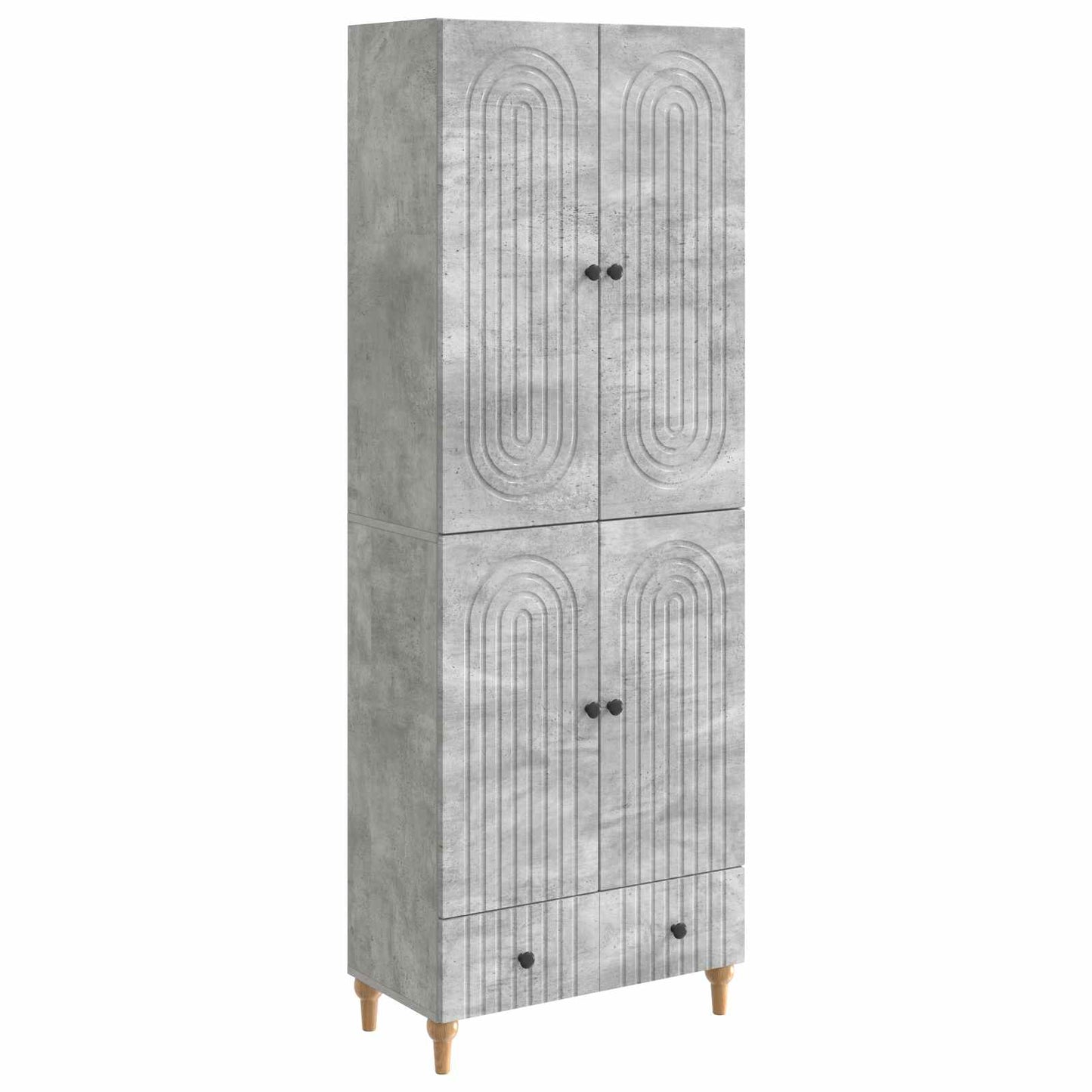 Cabinet Set 2 pcs Engineered Wood
