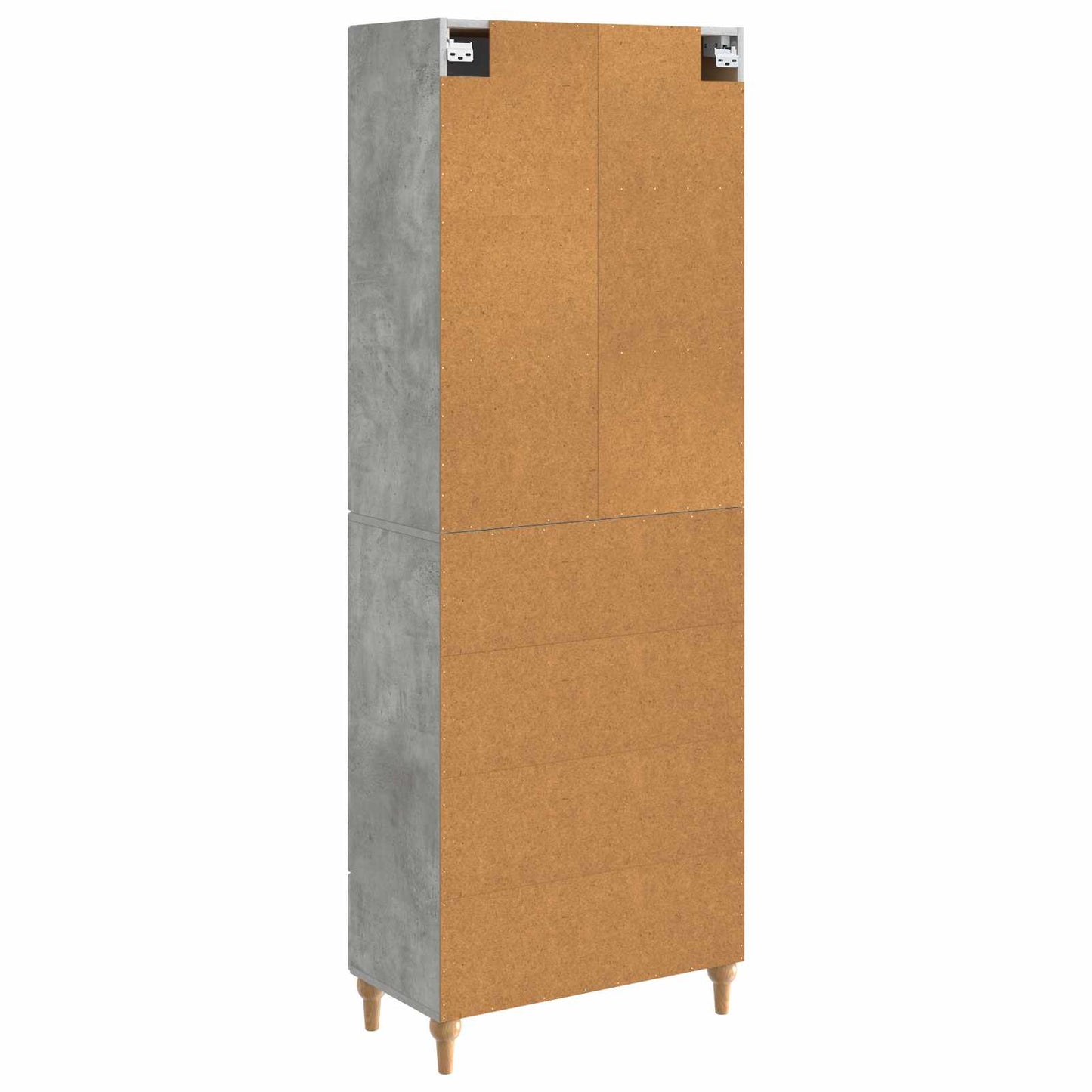 Cabinet Set 2 pcs Engineered Wood