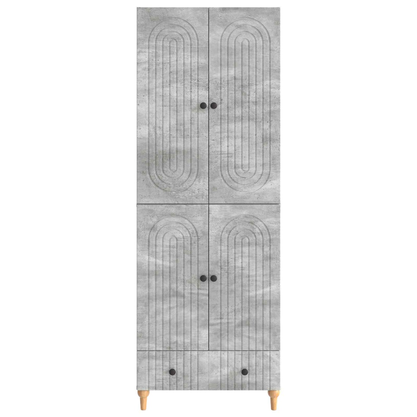 Cabinet Set 2 pcs Engineered Wood