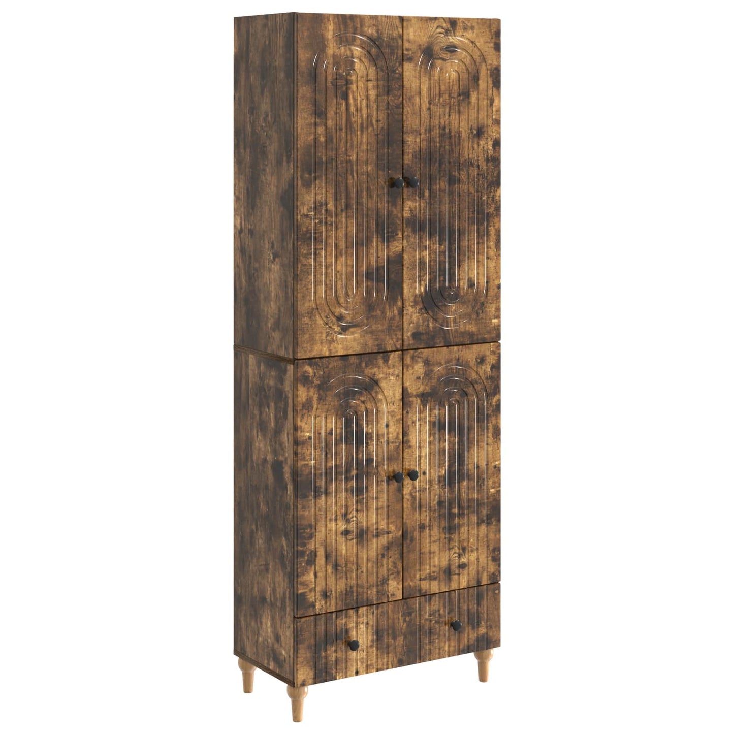 Cabinet Set 2 pcs 66 x 34.5 x 95 cm Engineered Wood