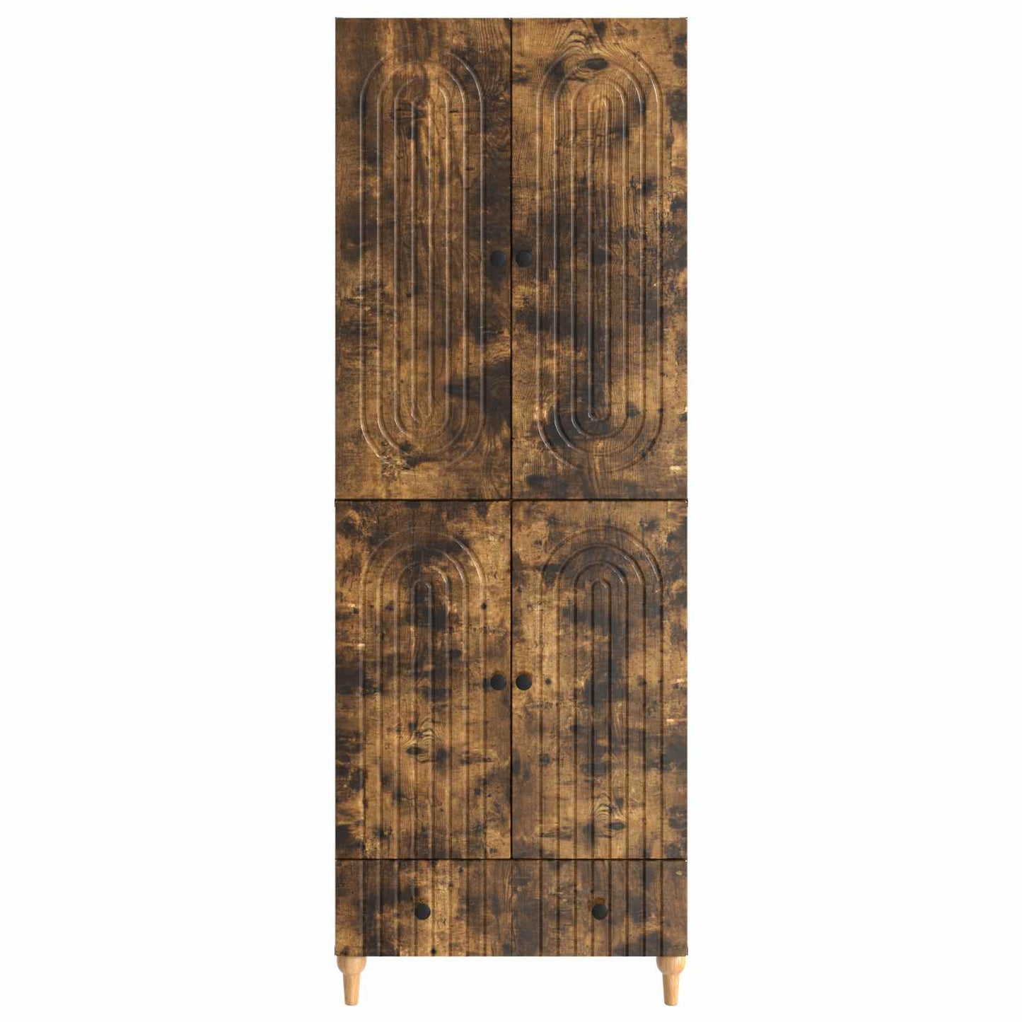 Cabinet Set 2 pcs 66 x 34.5 x 95 cm Engineered Wood