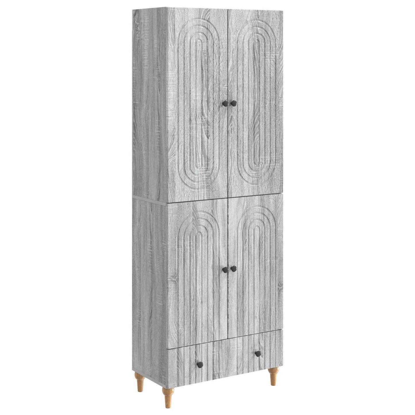 Cabinet Set 2 pcs Engineered Wood