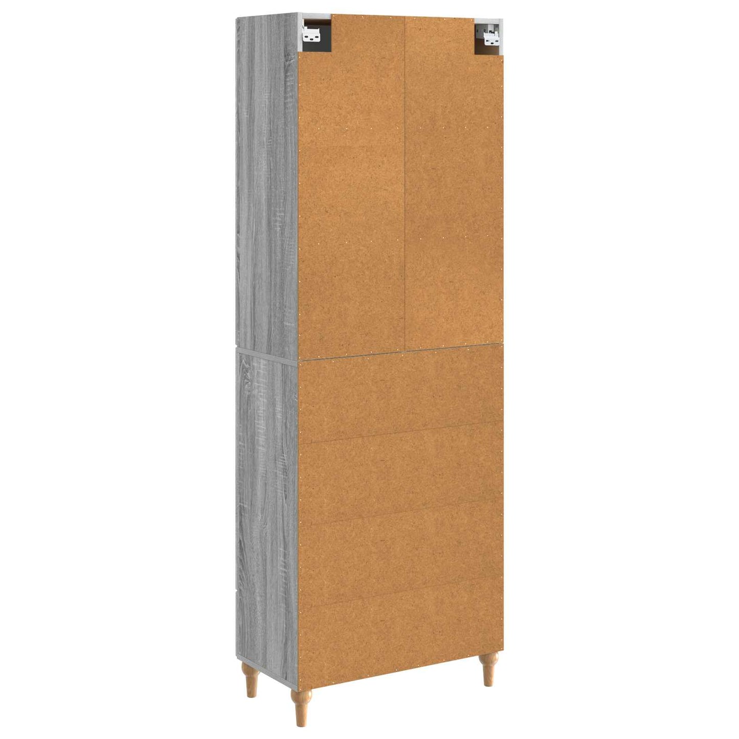 Cabinet Set 2 pcs Engineered Wood