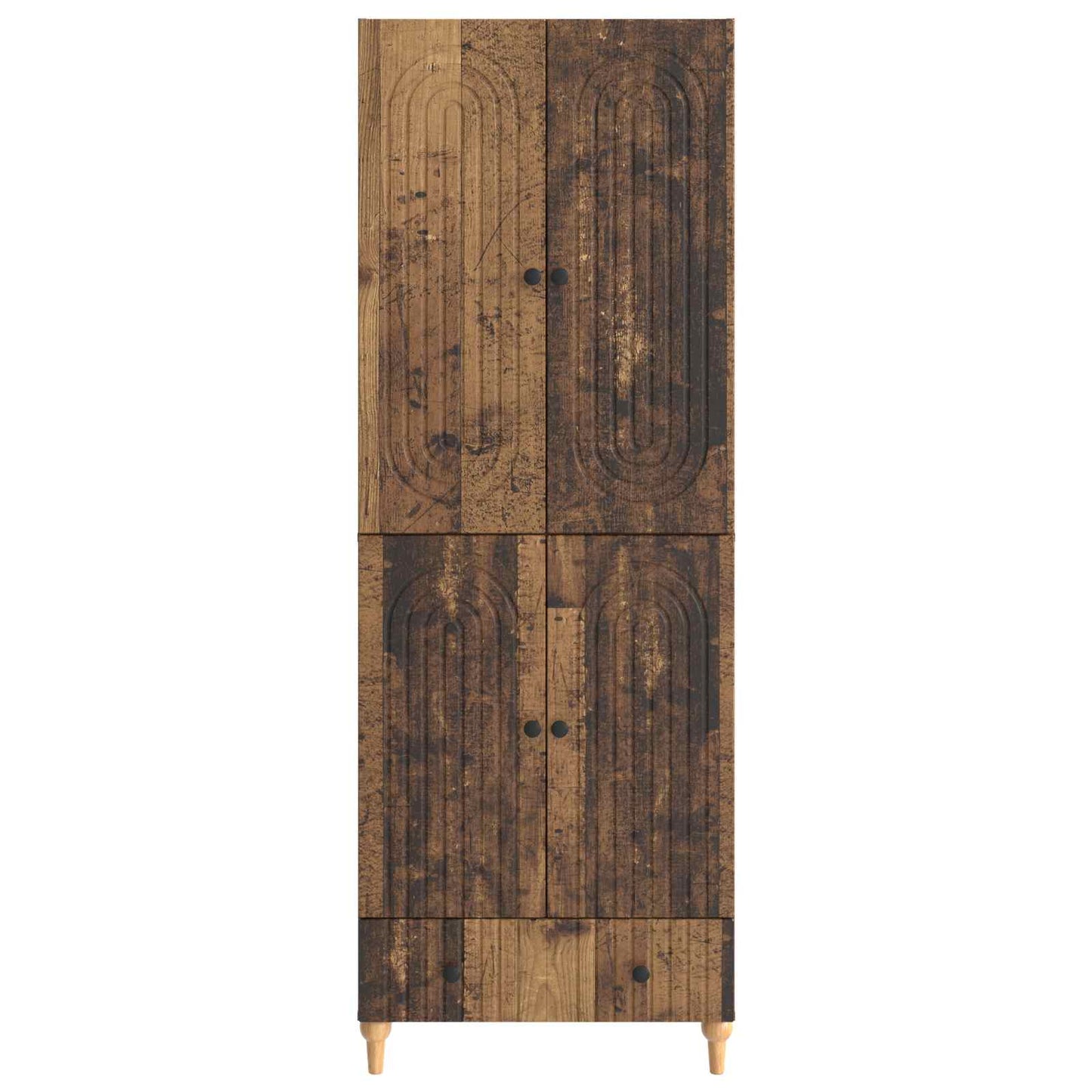 Cabinet Set 2 pcs 66 x 34.5 x 95 cm Engineered Wood