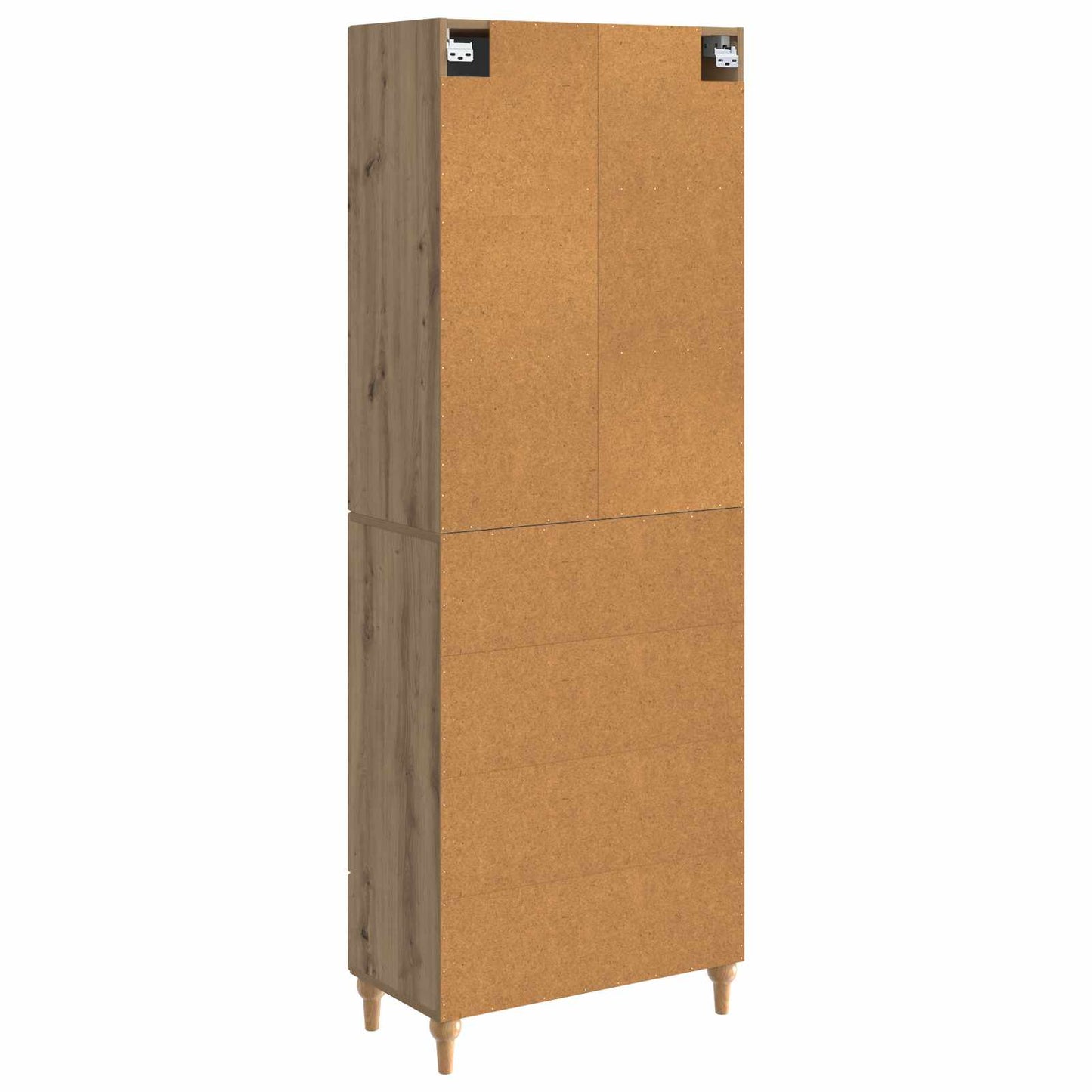Cabinet Set 2 pcs 66 x 34.5 x 95 cm Engineered Wood