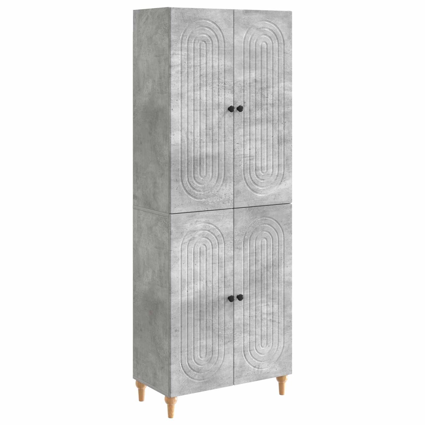 Cabinet Set 2 pcs Engineered Wood