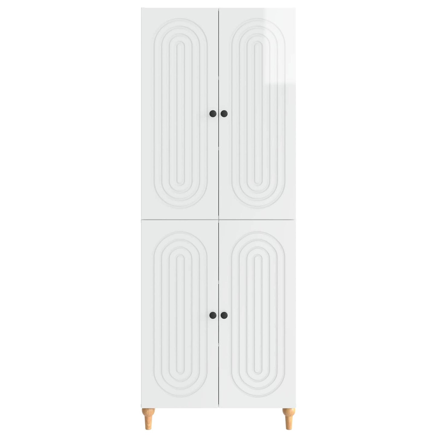 Cabinet Set 2 pcs 66 x 34.5 x 90 cm Engineered Wood