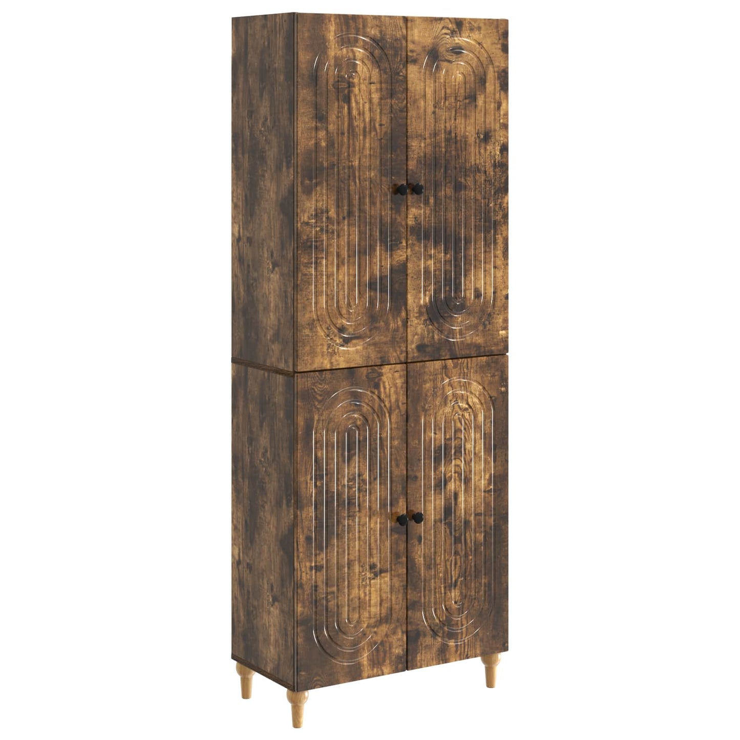 Cabinet Set 2 pcs 66 x 34.5 x 90 cm Engineered Wood