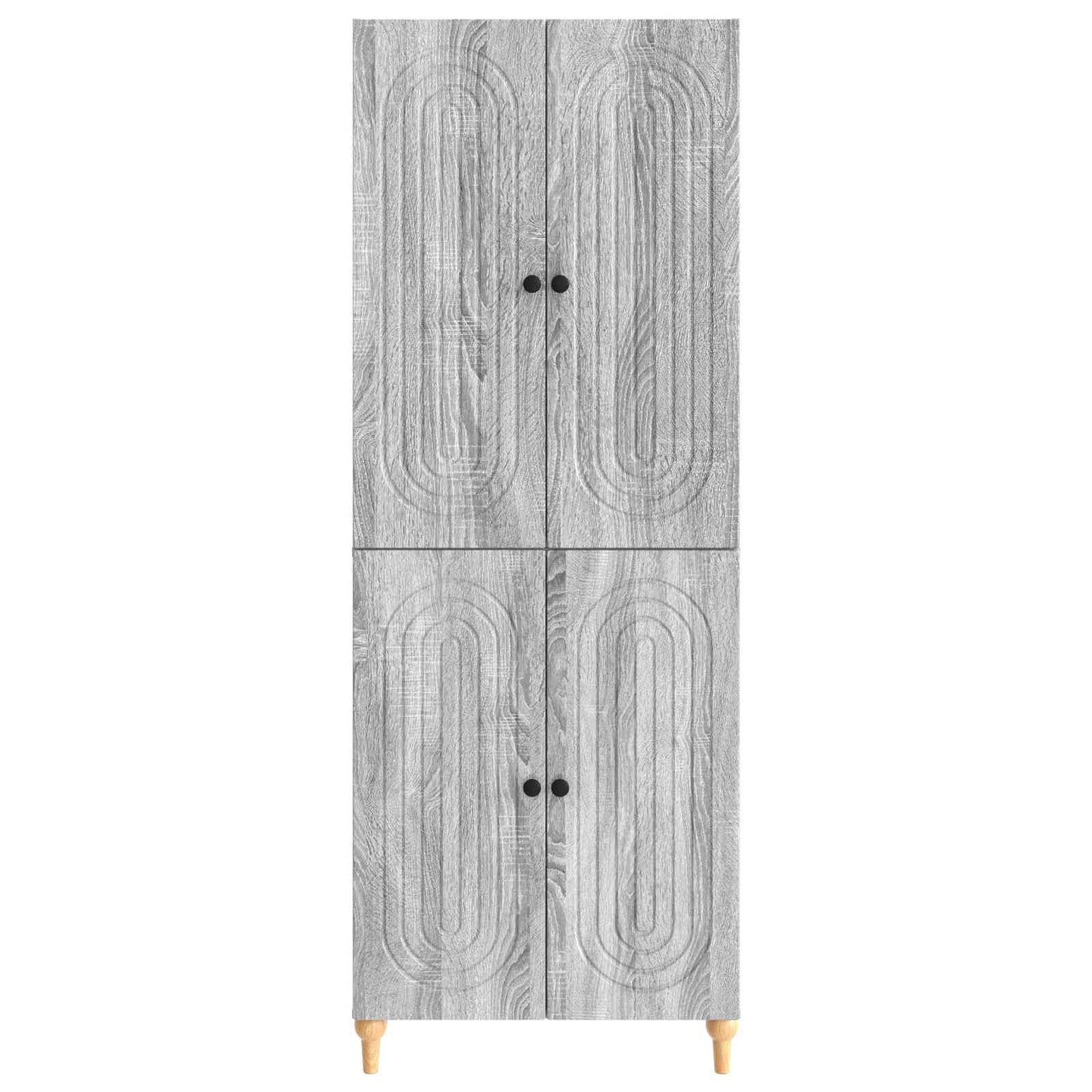 Cabinet Set 2 pcs 66 x 34.5 x 90 cm Engineered Wood