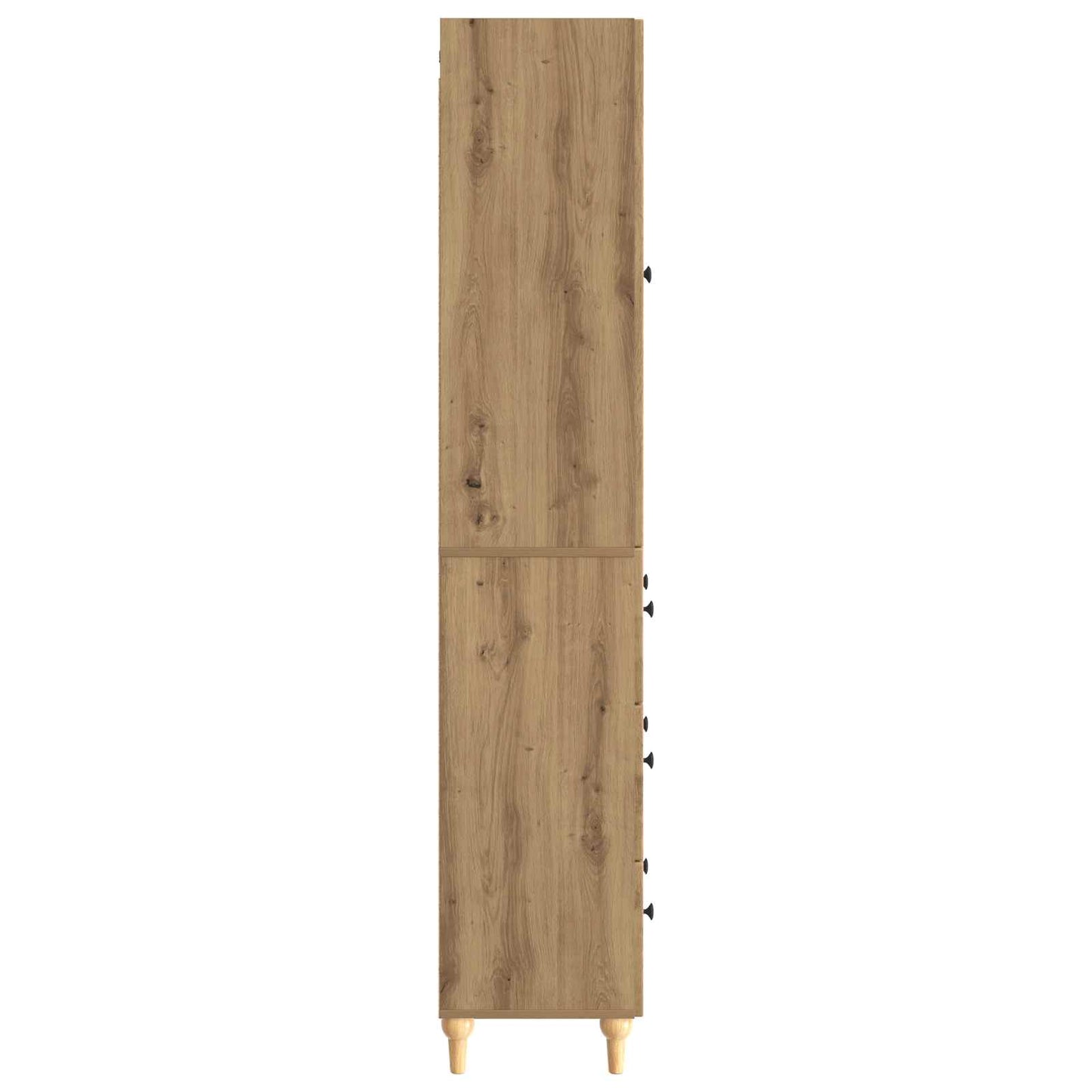 Cabinet Set 2 pcs 66 x 34.5 x 90 cm Engineered Wood